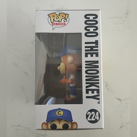 Funko Pop! Ad Icons #224 – Coco the Monkey (Kellogg’s Coco Pops) – New in Box - Picture 3 of 11
